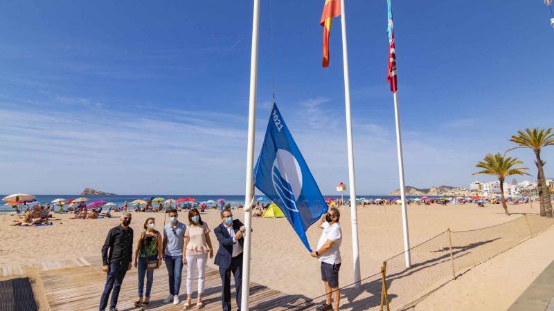 benidorm platges bandera azul